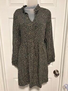 Bohme Floral Long Sleeve Shift Dress